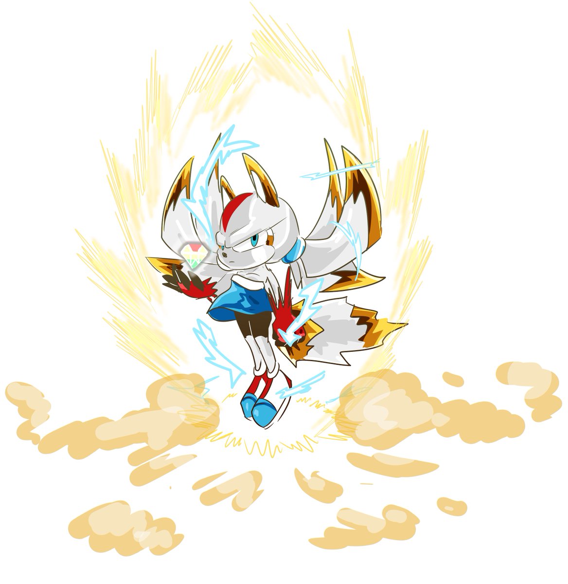 lightdasher's tweet photo. You (may) have heard of Super Mystic Sonic, what about Super Mystic Marine?
Maybe... Hyper Mystic Marine? Or would she be too powerful at that point? Oh no, what have I unleashed upon this world?
#Sonic #MarineTheRaccoon #FanForm #SuperMysticSonic https://t.co/0Ho7563xDq