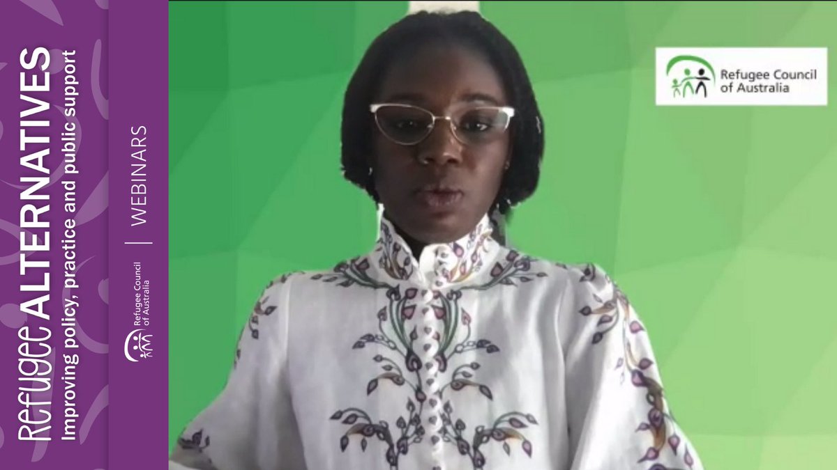 . <a href="/adamatweets/">Adama Kamara</a> provides a comprehensive overview of crises in #Sudan, #DemocraticRepublicofCongo and #Ethiopia, suggesting an increased Aus humanitarian program and community refugee sponsorship program would greatly benefit those at great risk of ongoing conflict #AltRefugee