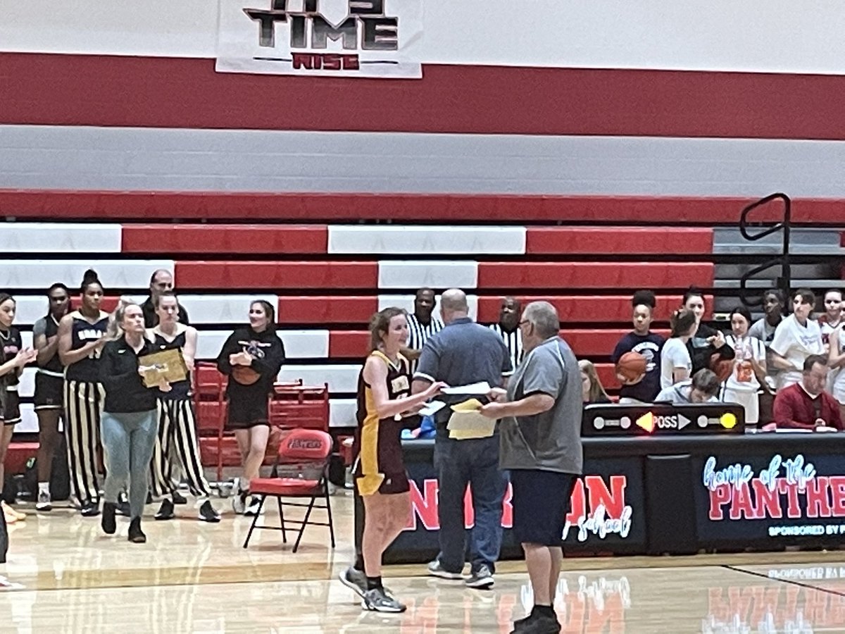 Greet night watching these two play together one last time!  Proud of our girls-once a Pirate always a Pirate!