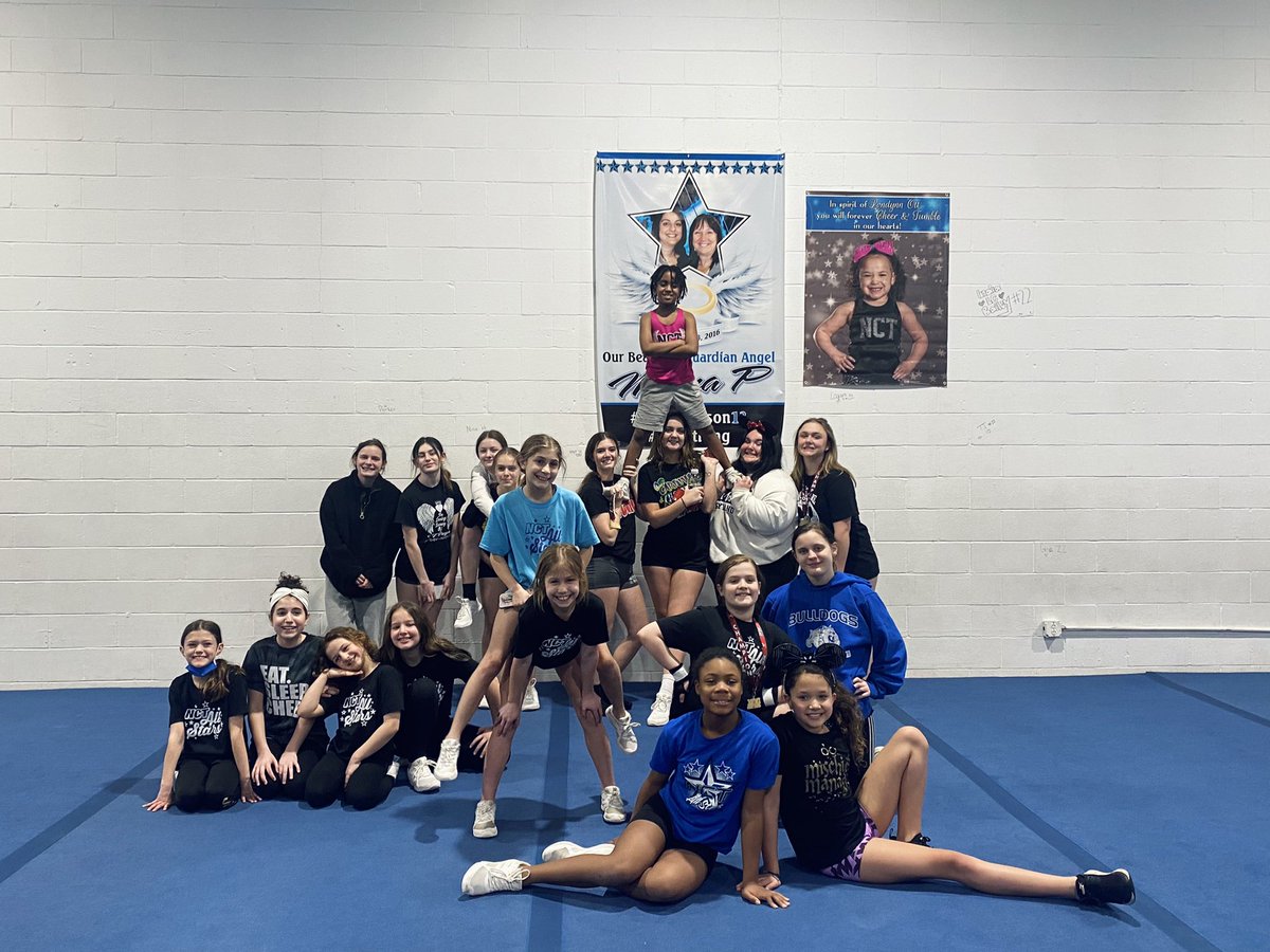 Congratulations to our junior level 2 for getting a summit bid to Florida 💙✨