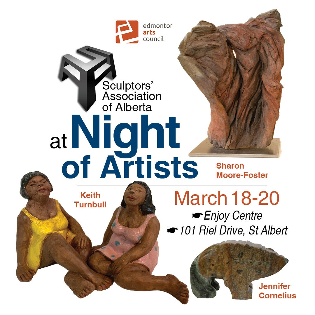 Have you registered for the opening night gala of @nightofartists? Go to the @nightofartists website and register for free. Donations are accepted at the door!

March 18-20 at the Enjoy Centre at 101 Riel Drive in St Albert

Fri 6:30 - 10:30 pm
Sat 11 - 5 pm 
Sun 11 - 4 pm