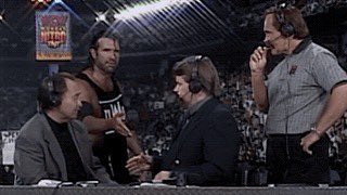 tonyschiavone24's tweet photo. This is a very sad day. Scott Hall was one of the greatest wrestlers to compete in any era. When he walked on to Nitro on May 27, 1996 it changed wrestling.  “Survey Says:  May the Bad Guy Rest In Peace.” https://t.co/YyI2O3BwB5