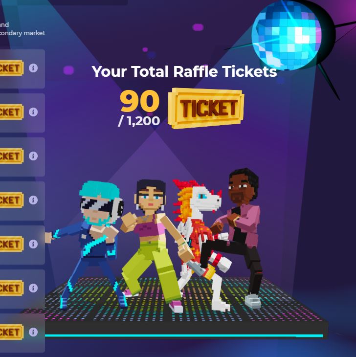 RandolphHouse3's tweet photo. @TheSandboxGame I just participated in the daily #SandboxAlphaS2Contest for a chance to earn up to 1,000 $SAND! Starting March 14 -  Show your Raffle Tickets. Check out my screenshot below! 👇 #SandboxAlphaS2 https://t.co/Ilego0vKId