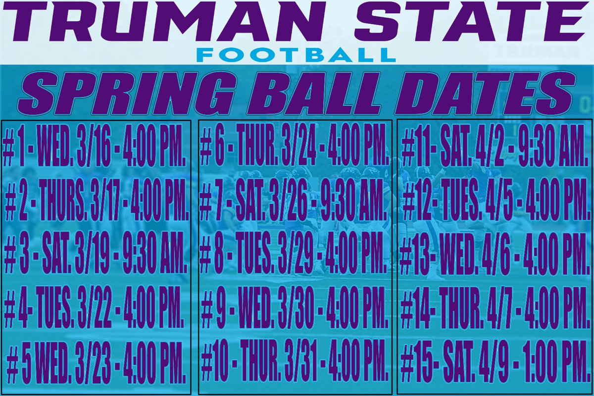 Truman State Football tweet media