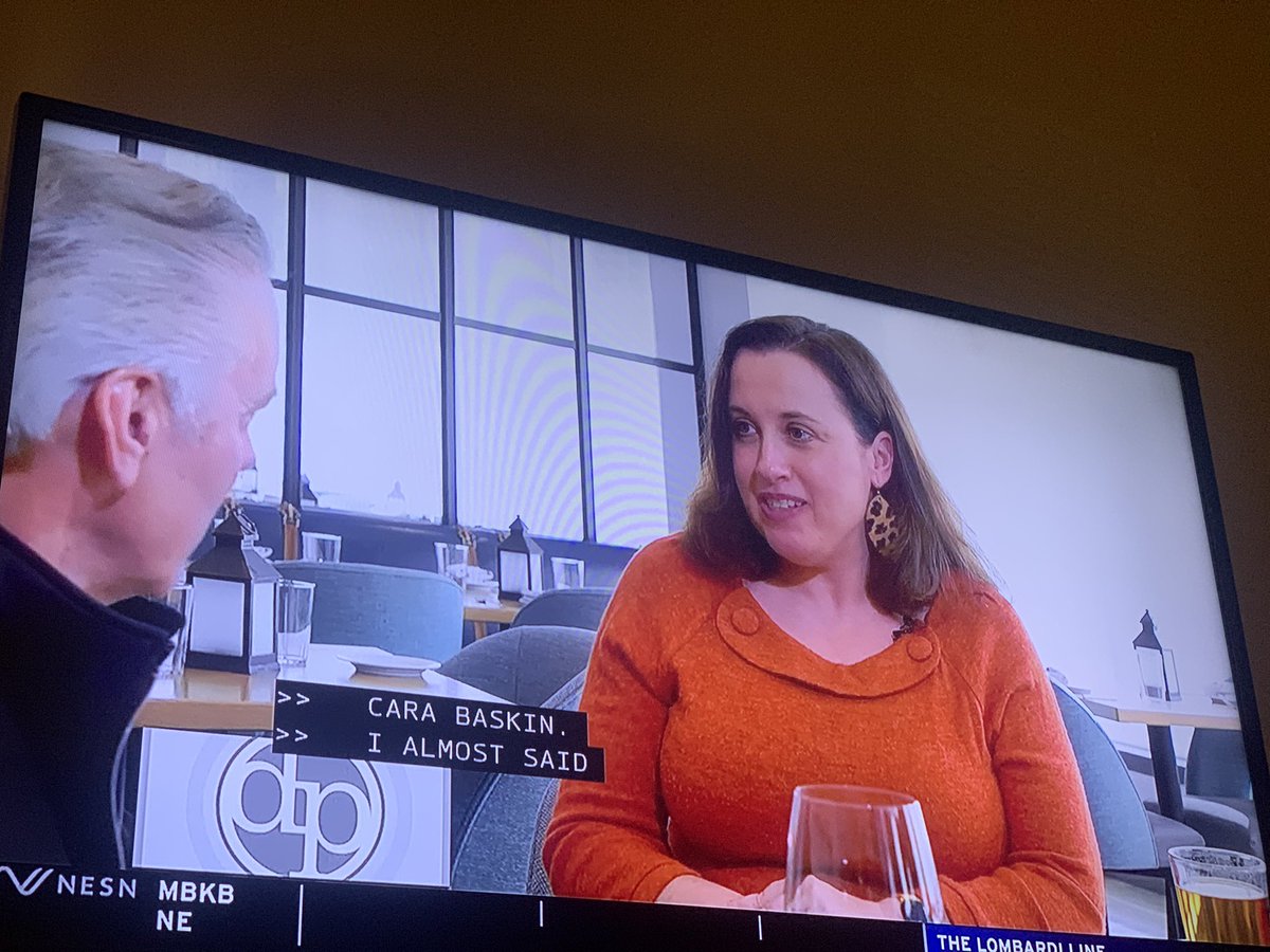 HeyRatty's tweet photo. Oh hey it’s @kcbaskin on my teevee! 

@DiningPlaybook https://t.co/aZZQN0hP8e