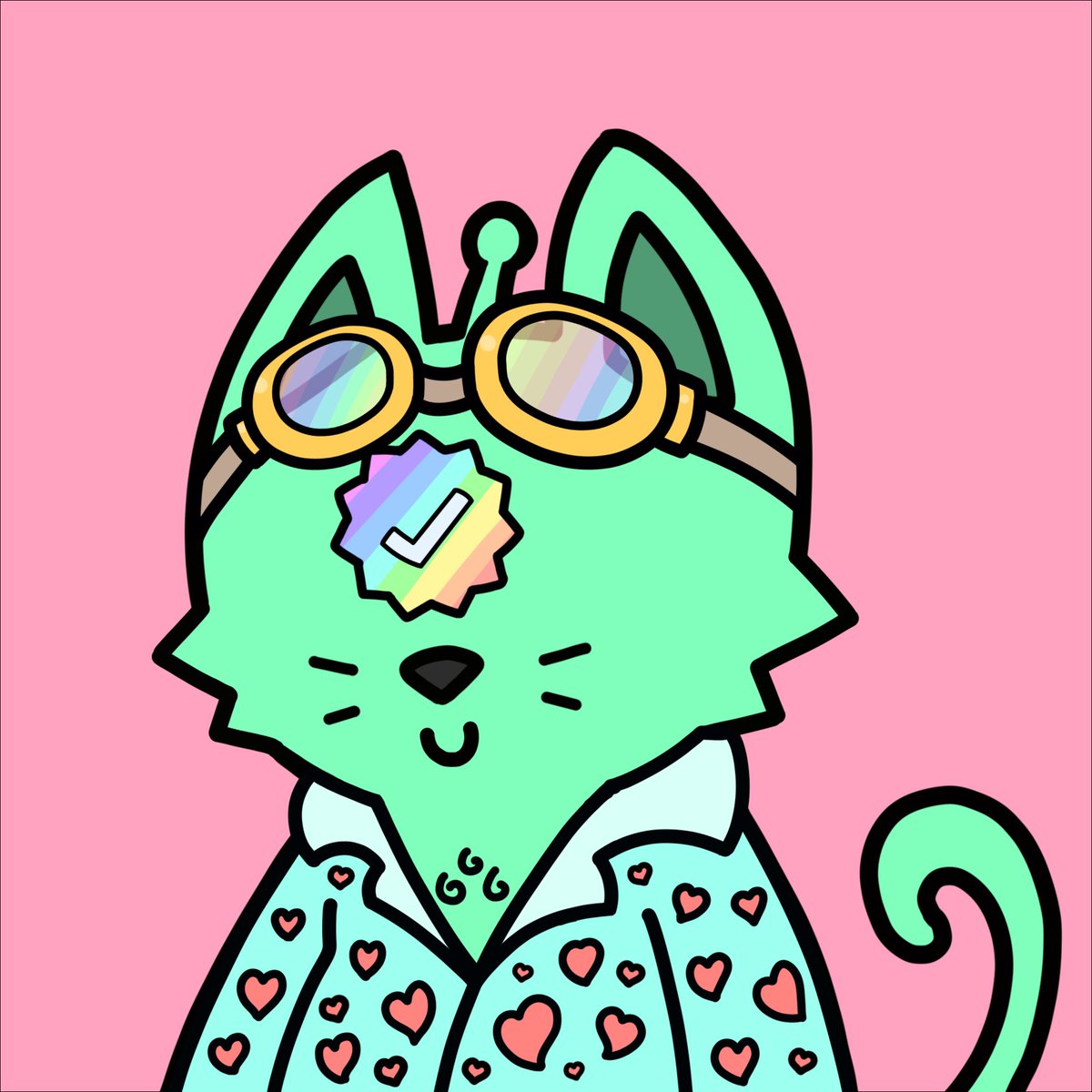 sneakerboxClyde's tweet photo. gn | @CosmicCats_ ready for mutation. https://t.co/2jHLeziqNZ