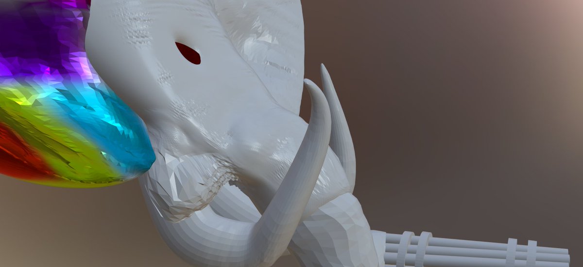 TimEst4mpVerSe's tweet photo. Elephant gattling,not finish yet
#nftart
#NFTdrop 
#NFTCommunity 
#nftcollectors https://t.co/kmqr1SwYlq
