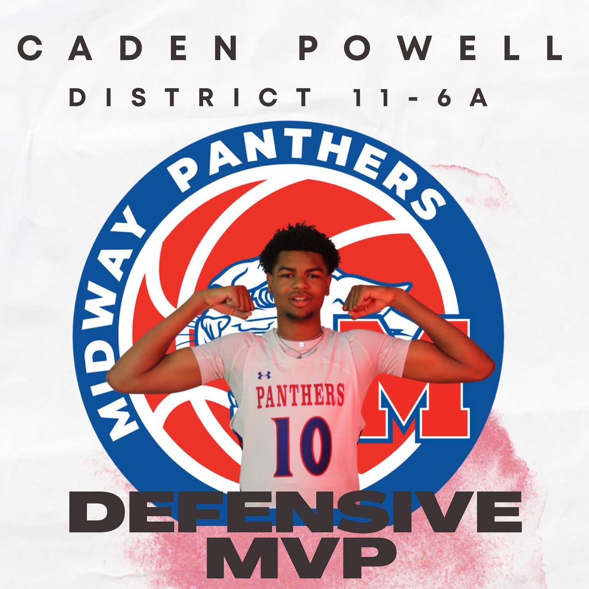 Congratulations <a href="/CadenP34/">Caden Powell</a> 11-6A Defensive MVP!! <a href="/MidwayPanthers/">Midway Athletics</a> @midwayisd <a href="/WacoTribSports/">WacoTrib Sports Dept</a>