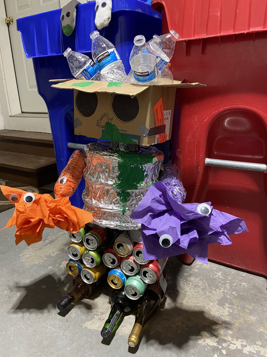 HockeyGods66's tweet photo. It was late last night and I woke up to a loud noise coming from the garage. I found these two and managed to corner them for a minute before they escaped. All they said was @polygav sent them to grab some items for collection #2. @DumpsterDorks https://t.co/4bLQkSXADg