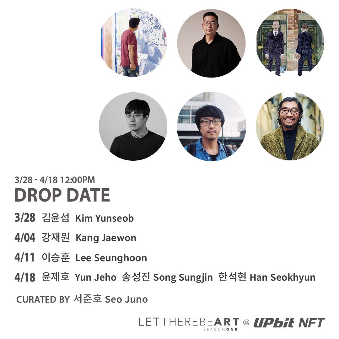 CuratorJunoSeo's tweet photo. 3/28 PM 12:00- 3/29 PM 12:00 김윤섭 @kimyunseob_kr
4/4  PM 12:00- 4/5  PM 12:00 강재원 @fill_air_extreme_
4/11 PM 12:00- 4/12 PM 12:00 이승훈 @seunghoonlee3114
4/18 PM 12:00- 4/19 PM 12:00 윤제호 @jeho_yun 송성진 @sungjin__1215 한석현 @supernature.han
CURATED BY Juno Seo https://t.co/fccgnlrino