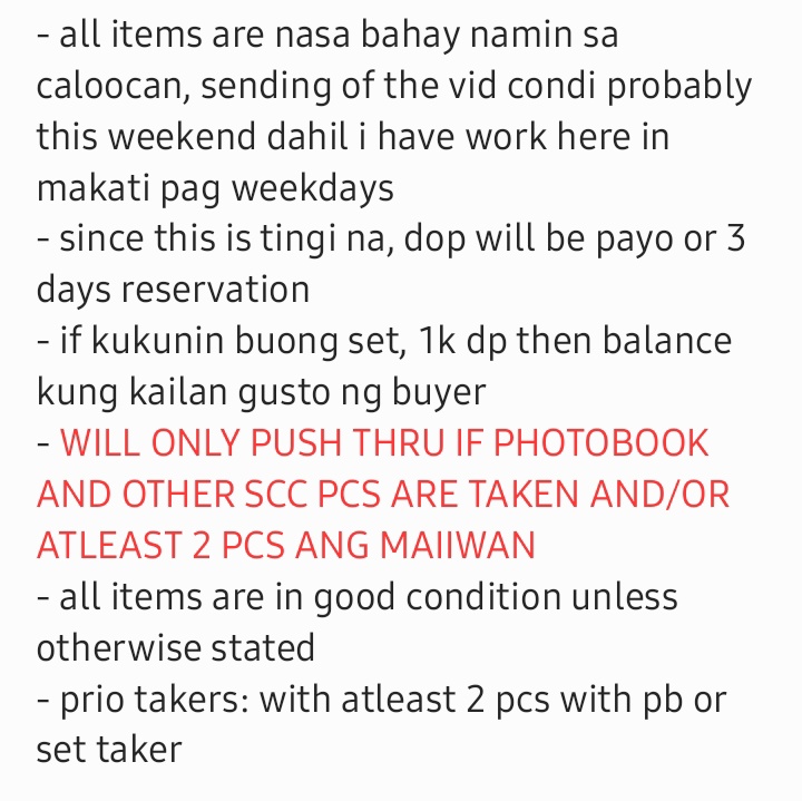 wts lfb ph

seventeen random pcs
PLEASE READ 3RD PIC

reply or dm to claim