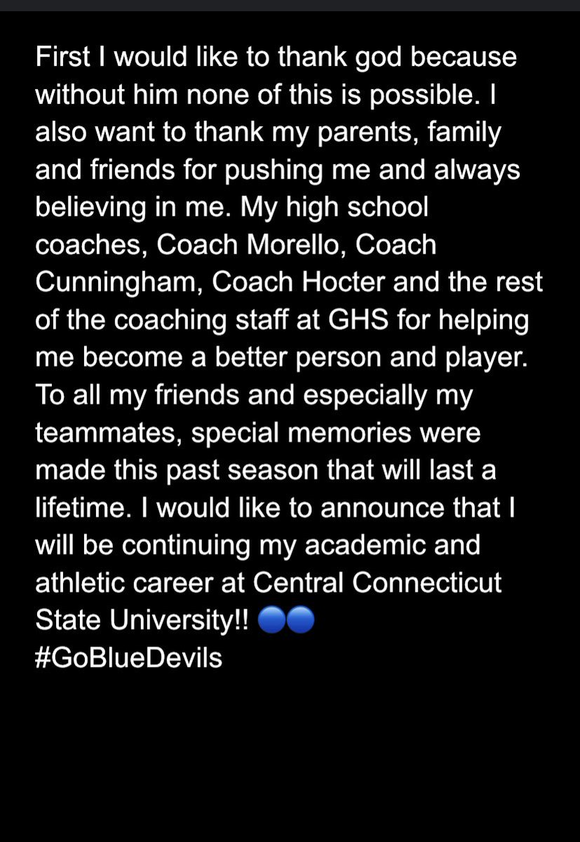 MichaelSinisi1's tweet photo. 110% committed. 🙏🙏
@CoachAmbro315 @RonDiGravio 
@Coach_RMcCarthy 
@GreenwichFB https://t.co/rDgdjZtthE