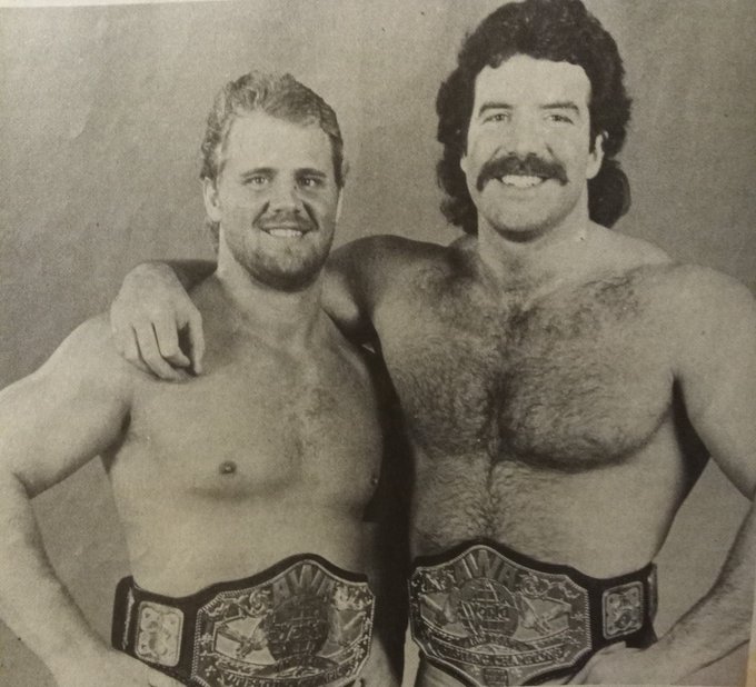 Curt Hennig and Scot Hall