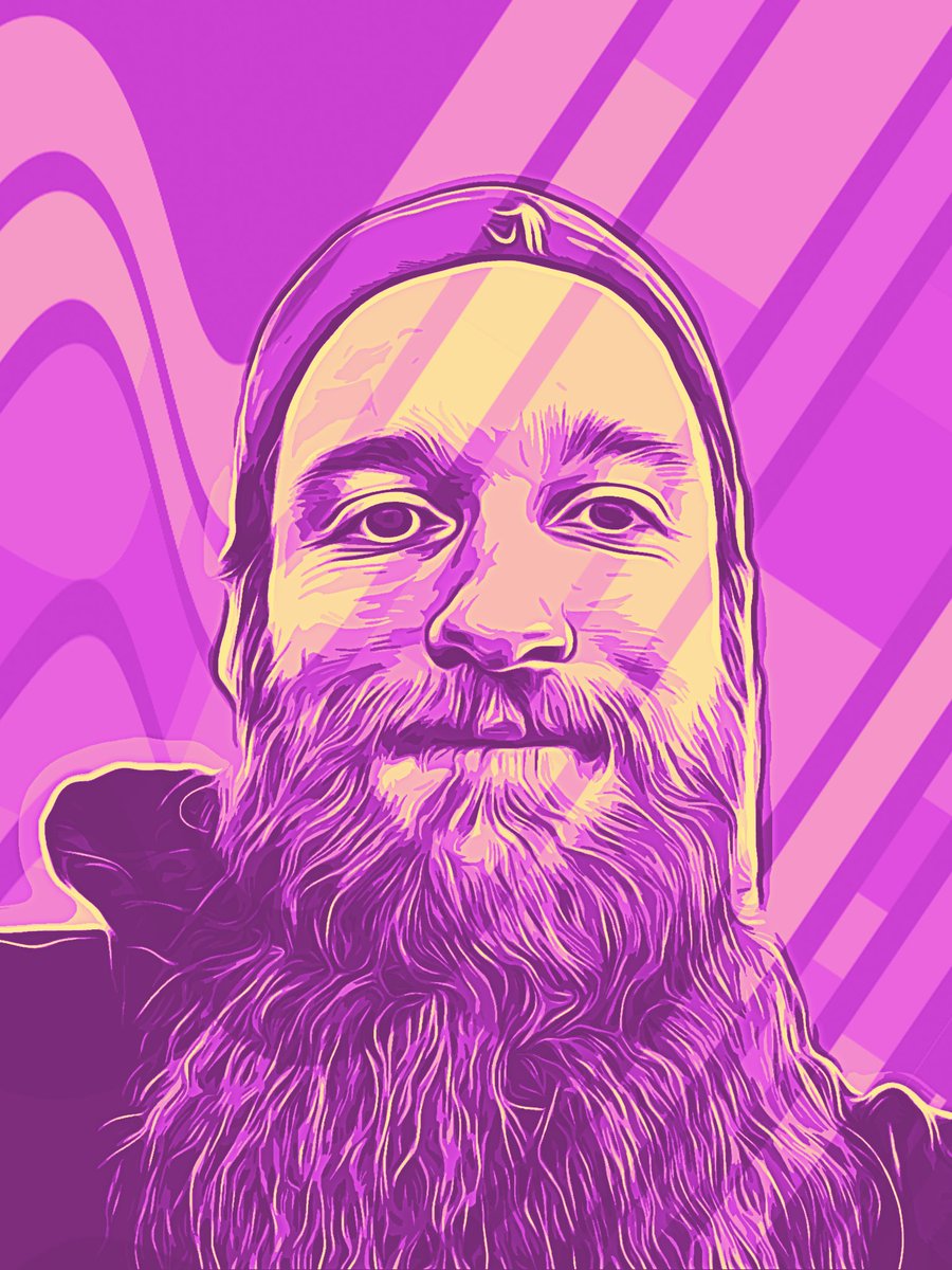 DailyJoshNFT's tweet photo. Daily Josh #41 - Every day he sends me a selfie, every day I make ✨art✨ with it

Jubilant 

#NFT #nftart #generativeart https://t.co/tOeQQdMUwJ