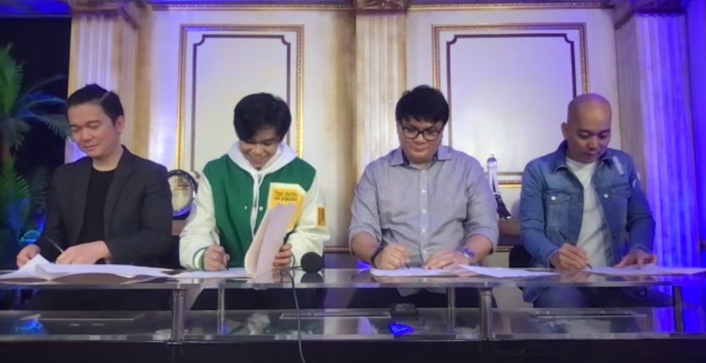 TNT Boys' Mackie Empuerto officially signs a new contract with ABS-CBN Music, TNT Records, and Polaris Entertainment. 

#MackieEmpuertoCanThisBeLove