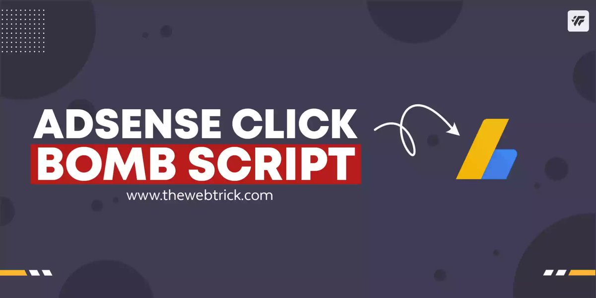 XGraphicsz's tweet image. Install Adsense Click Anti Bomb Script on Blogger 
Link : thewebtrick.com/2022/03/instal…
#blogger #tutorial #bloggerguide #adsense