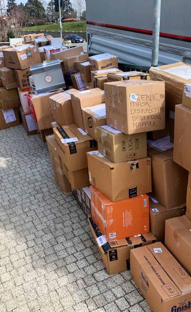 amy_clack's tweet photo. BISI supports Ukraine! Teachers, students and community members donated items that were successfully delivered to the Consulate of Ukraine in Turkey. 🇺🇦🇹🇷 #proudteacher @BISIstanbul https://t.co/pmuaLfyFJd