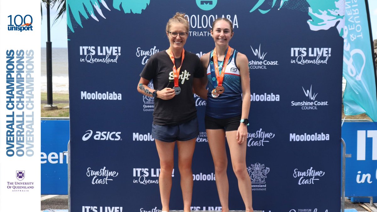 unisportAU's tweet photo. SOUND THE ALARM! @UQSport have taken out the men's and women's pennants for the 2022 Nationals Triathlon! They'll be over the Moo-n with this result! π
See results: https://t.co/zwegVS5zhs
@UQ_News #uninationals #mootri #studentathletes #triathlon #unisport https://t.co/Ao2FKbyv7v
