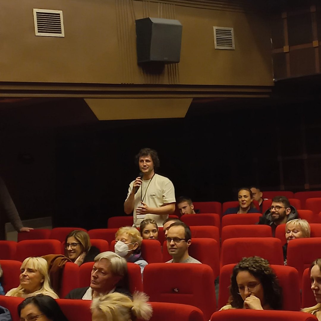 IrishFestBGD's tweet photo. Last night, we had a chance to watch "Faith and Branko" a raw and vulnerable story of two artists who met and connected while creating music together. Thank you for an amazing piece and great talk afterward! @IFI_Dub @IrlEmbAthens @culture_ireland https://t.co/zp4J4vuVzy