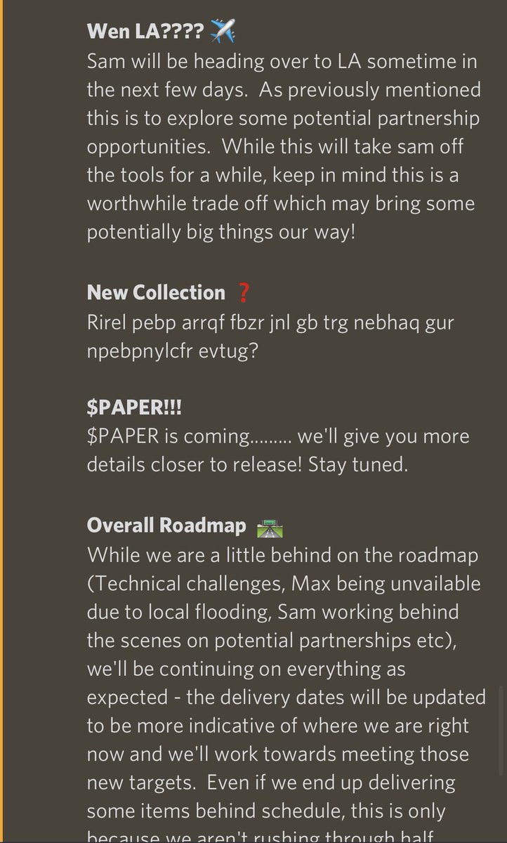 JamesDeanNFT's tweet photo. So happy for this @acrocalypseNFT update! 🚀🚀🚀 https://t.co/ozU3m2sbrJ