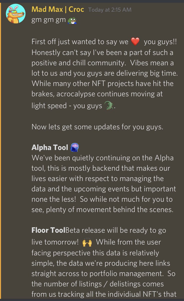 JamesDeanNFT's tweet photo. So happy for this @acrocalypseNFT update! 🚀🚀🚀 https://t.co/ozU3m2sbrJ