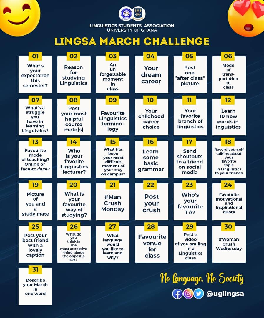 ug_lingsa's tweet photo. What has been your most difficult moment of your stay on campus?

#LINGSAMARCHCGALLENGE https://t.co/nOrrgyvm4a