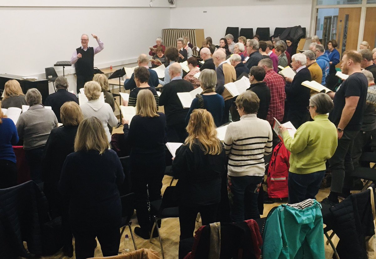 TheLondonChorus's tweet photo. Back in South Ken tonight for #Bach #Orff and our last rehearsal before @RaymondGubbay #ClassicalSpectacular x 3 this weekend! https://t.co/LMzY7k0Bxv