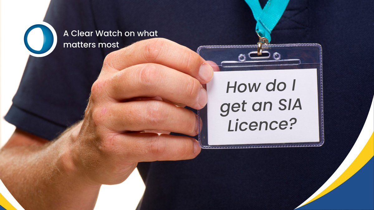 ClearWatch's tweet image. Ever wondered, How do I get myself a SIA Licence?

Not to worry as we have constructed a list of things you need to know before applying for one.

Read our blog to learn more ➡️ bit.ly/3I8m9Fy

#ClearWatchSecurity #SIA #Licence #SecurityGuard #Security #Blog