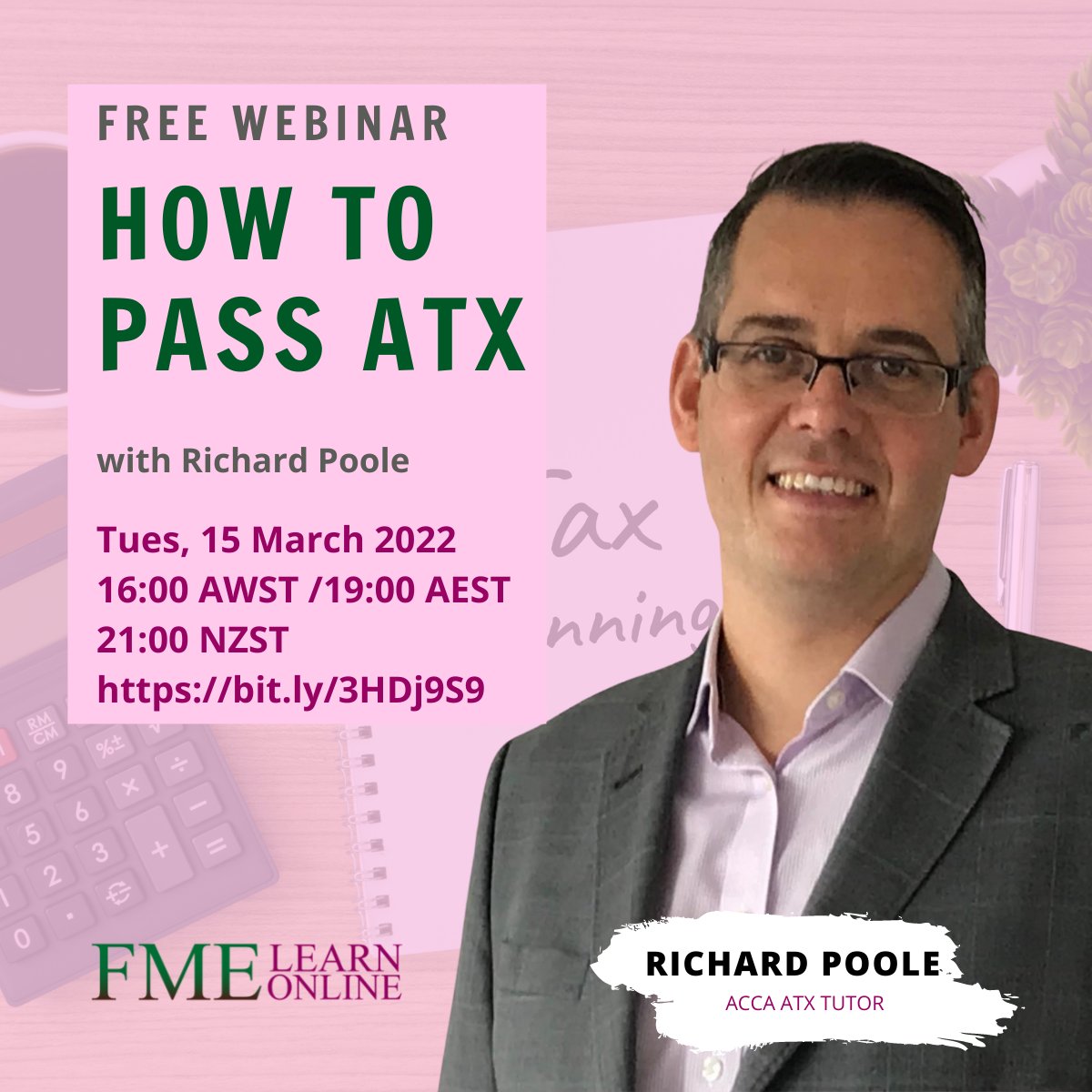 In partnership with ACCA ANZ. More free webinars here: fmelearnonline.com/acca_webinars/