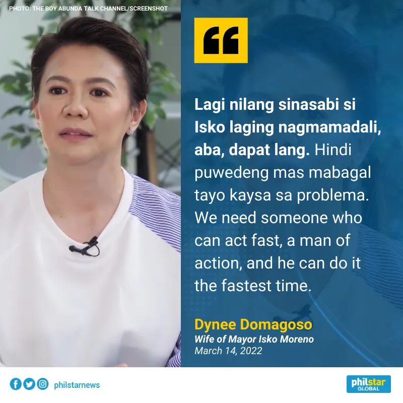 manang_bolabola's tweet photo. The most energetic and bilis kilos with foresight na wala ang ibang kandidato. Malayo pa lang ang problema, na identify niya na. Kaya mabilis gumawa ng solusyon bago lumaki ang problema. A very rare quality na mahahanap sa isang leader. #IskoMoreno #IskoIsDyOne https://t.co/AuuSGav4ak
