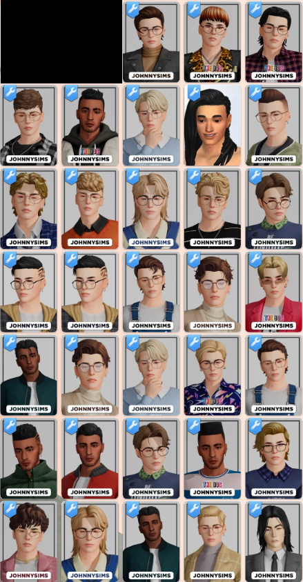 john_gylor's tweet photo. Also, does any CC creator know how to arrange hairs? They're all over the place lol https://t.co/dhYy5qtQDH