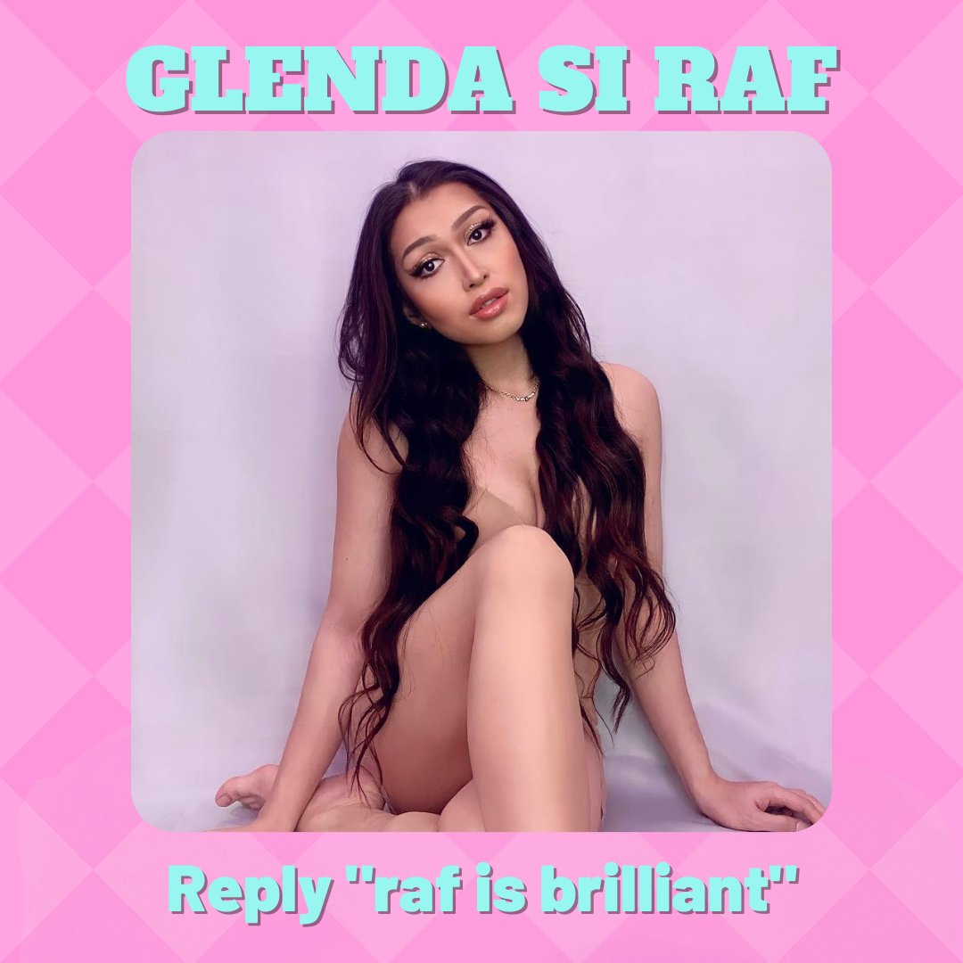 RafvengersOFC's tweet photo. Engage here! Retweet, Requote and Reply as many as you can along with the tag!

GLENDA SI RAF https://t.co/0vCM0Oy7uB
