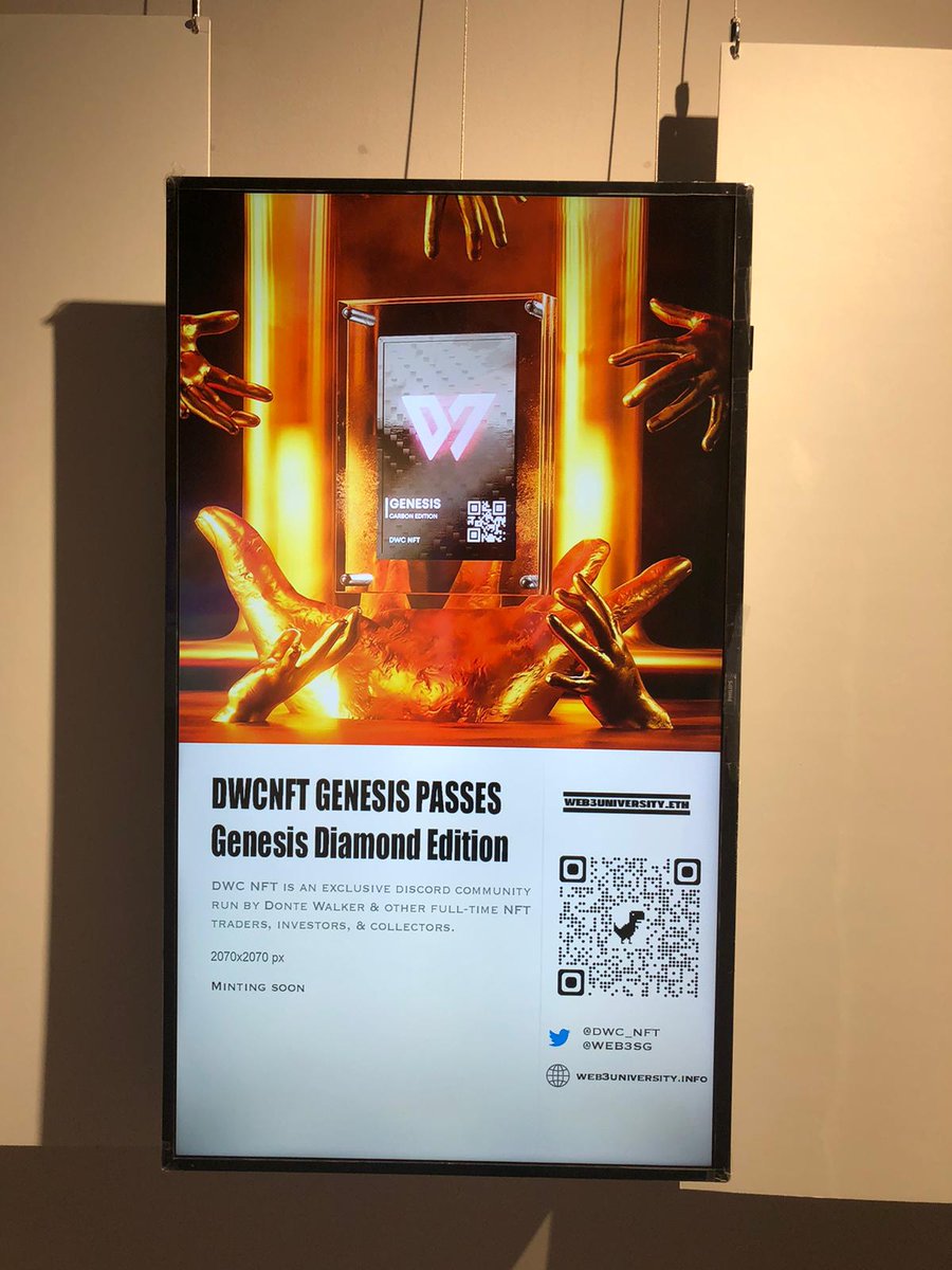 web3sg x DWC_NFT 

We are partnering up with <a href="/DWC_NFT/">DWC NFT</a> for 1x Whitelist spot for their upcoming Carbon pass release! 

To enter:
Follow <a href="/web3sg/">WEB3SG</a> @DonteCrypto &amp; @Ki3ranNFT 
Like and Retweet!
Make sure notifications are on!