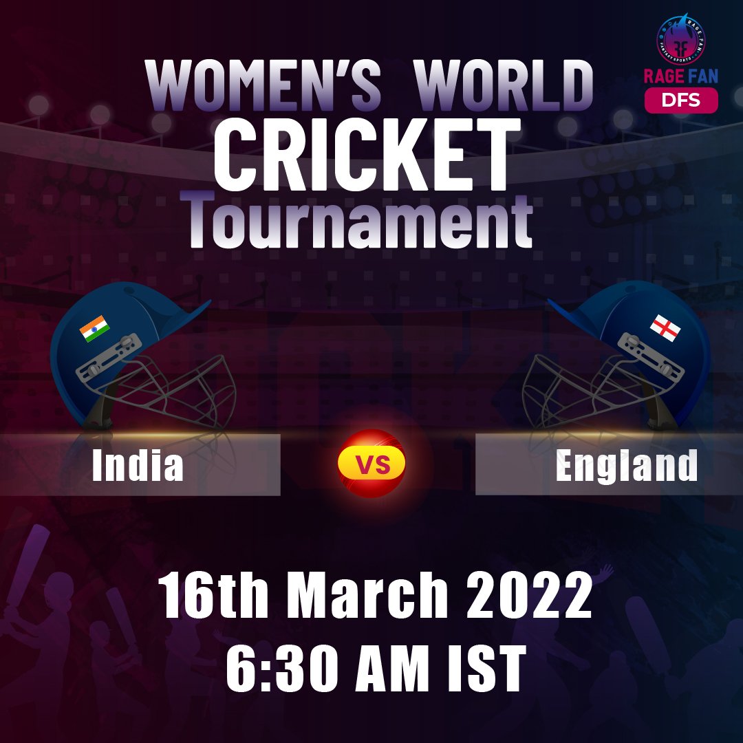 RageFanSocial's tweet photo. Free entry to India Vs England ICC Women's world cup tournament on Rage Fan DFS app.

Download your #RageApp here ⬇️
IOS: https://t.co/bmoFOR8USR
Android: https://t.co/He45qV1OBv

#RageFan #Rage #WinRage #indvsEng #India #England #Cricket #ICCWomensWorldCup2022 https://t.co/f3G1omxGNw
