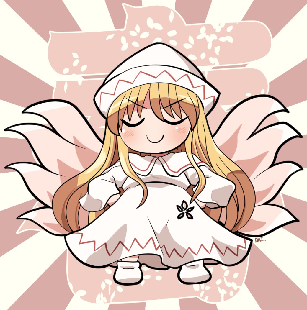 リリーホワイト 「私が来た!😤🌸 #おは東方 」|六合ダイスケ@春例大祭う12bのイラスト