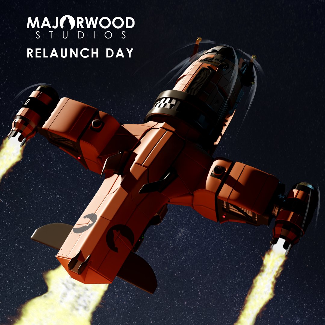 RyGwood's tweet photo. Happy relaunch day @majorwoodstudio! Looking forward to an exciting year ahead! https://t.co/xrT74zXgXn