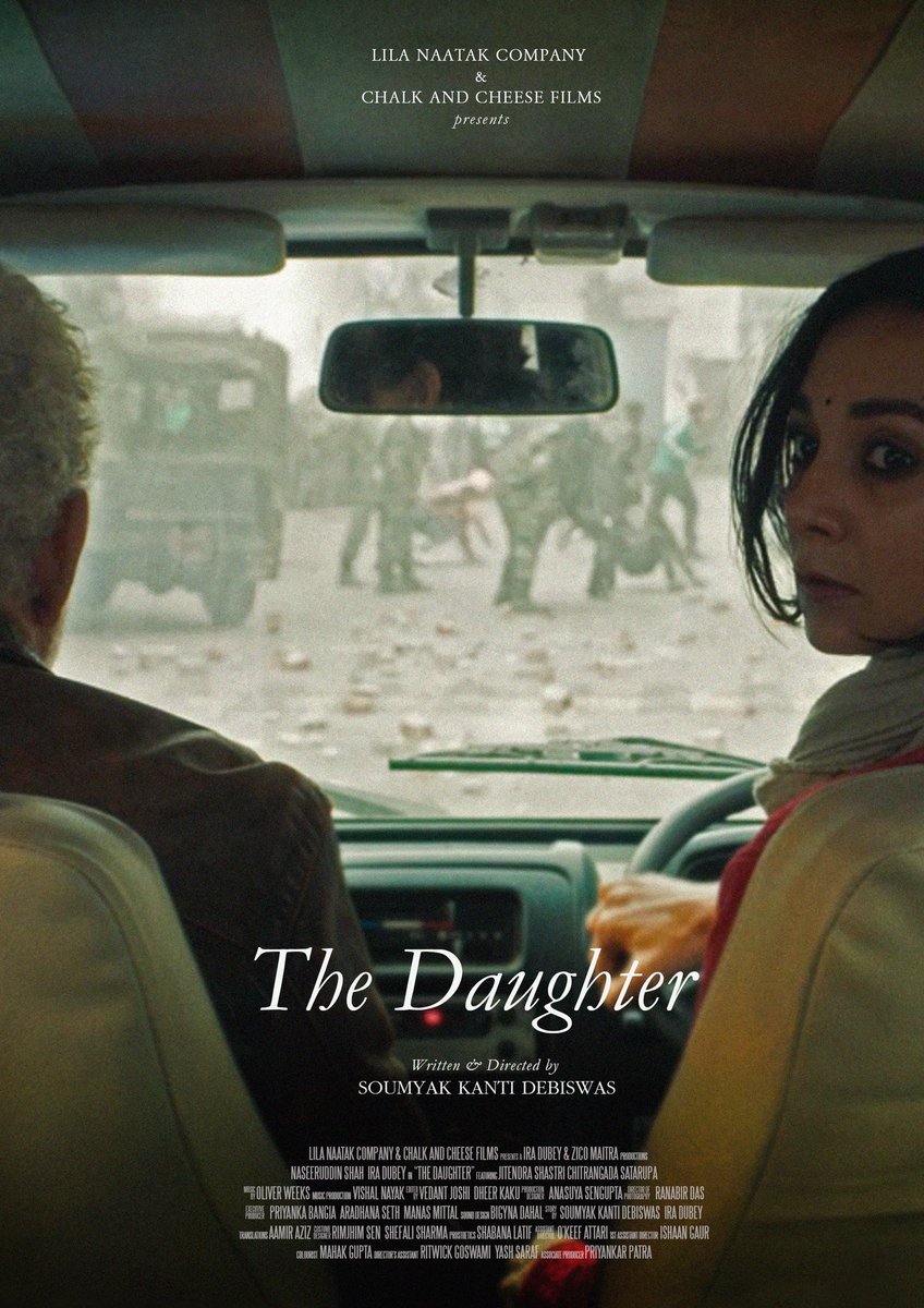 Proud to present our short, “The Daughter” at MAMI 2022 this year, written and directed by KantiDeBiswas, produced by Zico Maitra & Ira Dubey, starring the legendary Naseerudin Shah & others. Thank you for the love & great reviews !! Onwards and upwards ❤️
