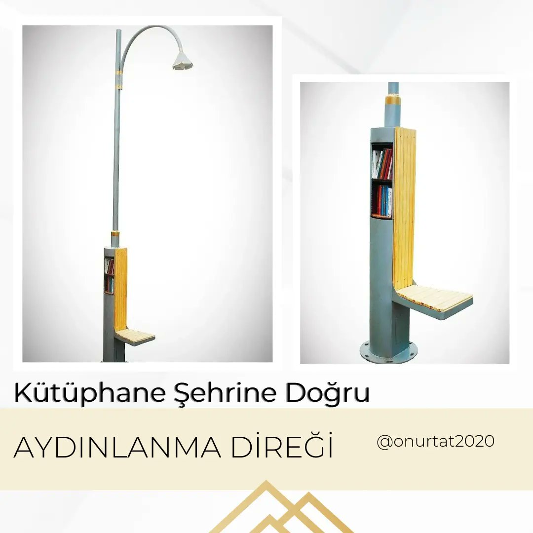 kutupanne's tweet photo. "Güneş dünyayı, kitap insanları aydınlatır." Voltaire
.
Onur 28 yaşında okumayı çok seven bir elektrik teknisyeni
.
Bir gün kendisinden bir aydınlatma direği tasarlanması isteniyor ve kitaplardan aldığı ilham ile harika bir tasarım yapıyor:

#bookcrossing #bookstartup https://t.co/sndDgKQr6O