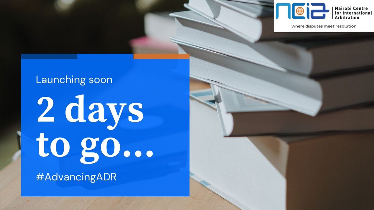 NCIA_KE's tweet photo. SAVE THE DATE 17.03.2022
#AdvancingADR https://t.co/dfe2zr4aV1