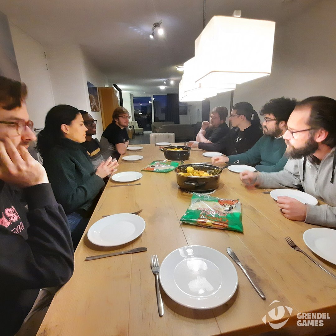 GrendelGames's tweet photo. What are we doing at the beach? Inspiration for a new project? Researching water physics and water shaders? Nah, it's our yearly company trip where we chill and relax for a weekend! Every now and then we just need to recharge to be able to create the most awesome serious games. https://t.co/QuclgSbb1v