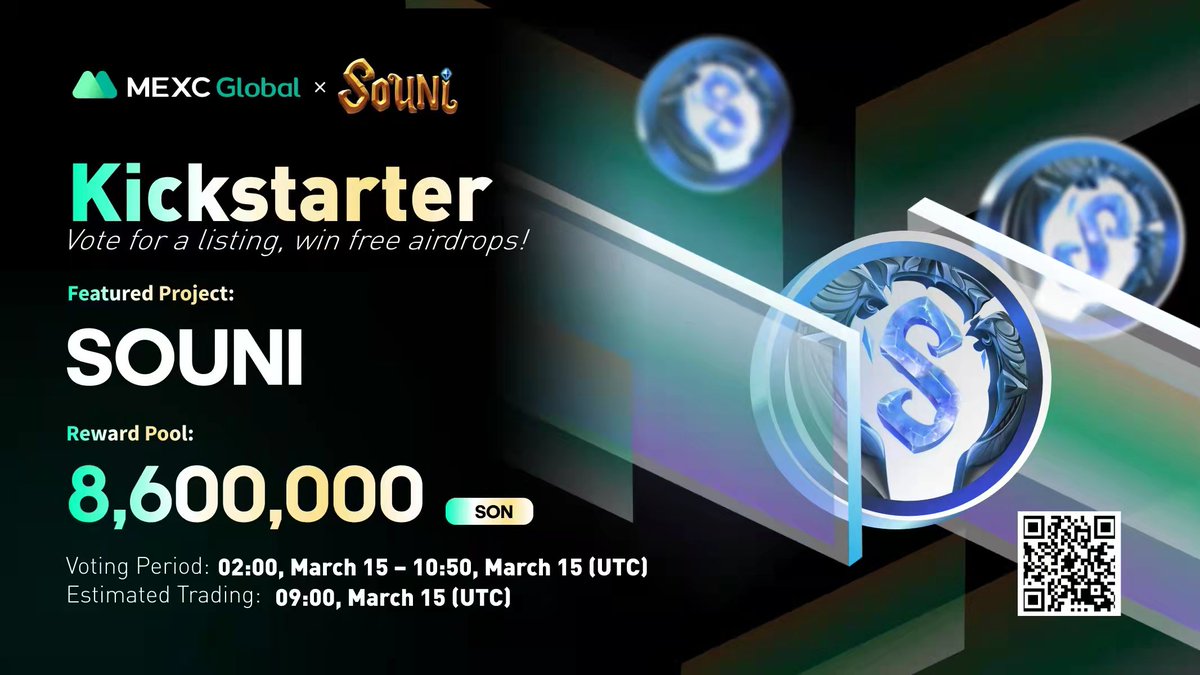 500 $USDT Futures Bonus giveaway:

✅Follow <a href="/souniio/">SOUNI</a> &amp; @MEXC_Global
✅Like &amp; RT the post
✅Sign up on MEXC bit.ly/3w8wI98
✅Join discord.gg/rxe5jM8kEJ and submit your UID

100 ppl will be picked to win $5 on a first-come, first-served rule.

#MEXCGlobal #Giveaways