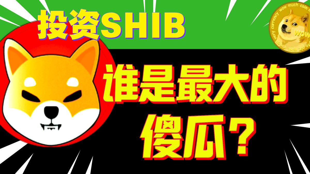 blockchnxs's tweet photo. 柴犬币投资的实质! 不怕一时涨跌, 而是它! 本期没有得罪任何人的意思, 请勿对号入座｜SHIB屎币, 狗狗币最新分析 | 勇闯区块链 https://t.co/hAKdAPCuoX via @YouTube https://t.co/KSJcT6vj24
