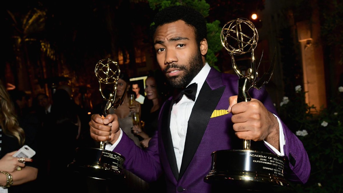 NamiRapNews's tweet photo. What Childish Gambino has done for this culture in this generation should be studied 😳‼️

-Best Actor in a Comedy Series 
Atlanta 

-Best Urban Contemporary Album at the 2018 Grammy Awards

-Song of the Year
For song "This is America"

-Best Performance in a Movie
Guava Island https://t.co/lbuqHPNhHr