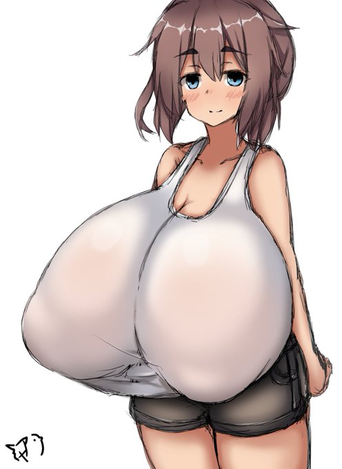 私服の鷹乃ちゃん 