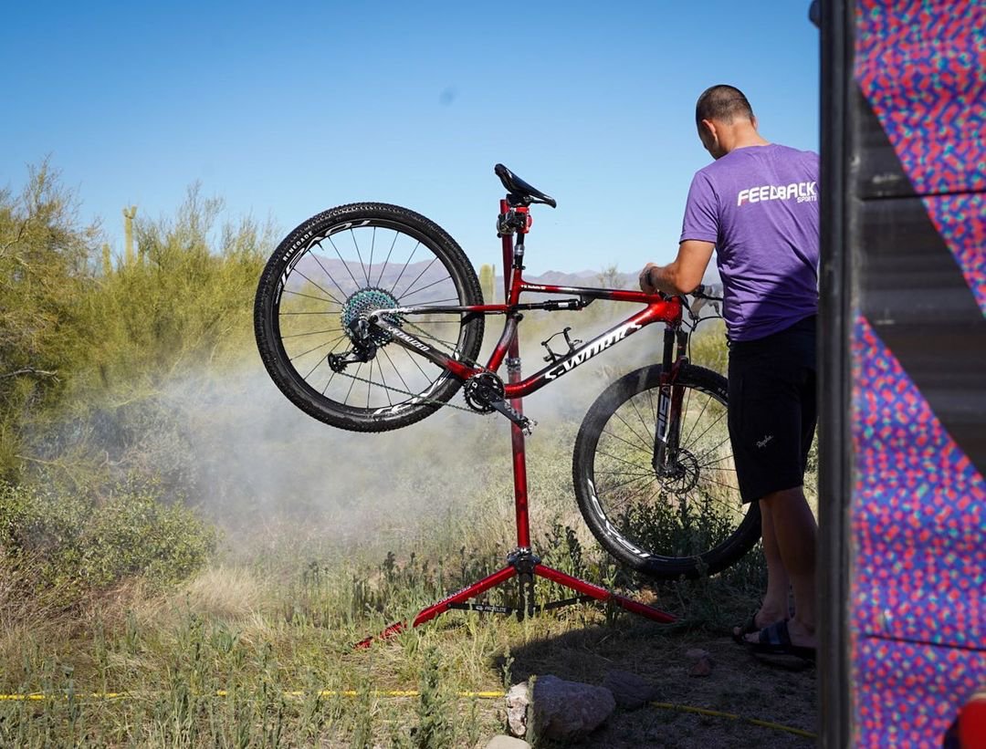 feedbacksports's tweet photo. Pretty cool to see @maghroch crushing it on a MTB this past weekend in AZ at The Cactus Cul! 🌵

📷 by @maghroch #feedbacksports #anybikeeveryrider #simplifyyourcycling https://t.co/dNTEUIexTl