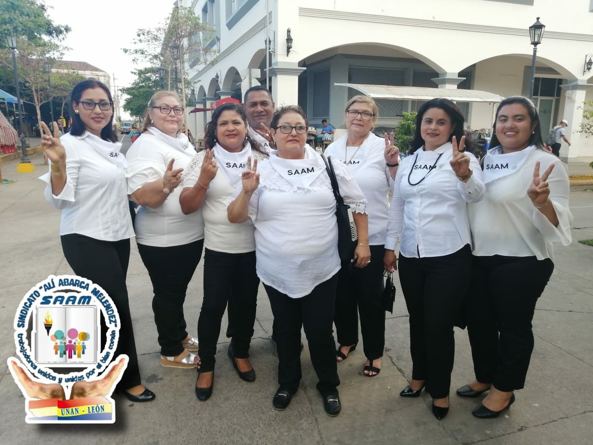 SapitaFSLN's tweet photo. #SAAMUNANLeon con cariño y alegría Felicita a la fórmula electa para la Rectoria @unanleon período 2022-2026 ¡Vamos Adelante! a seguir cumpliendole al pueblo, a la comunidad universitaria todo juntos seguimos 
#UnidosEnVictorias es nuestro el porvenir #LeonRevolucion https://t.co/mIm5Ea2H9R