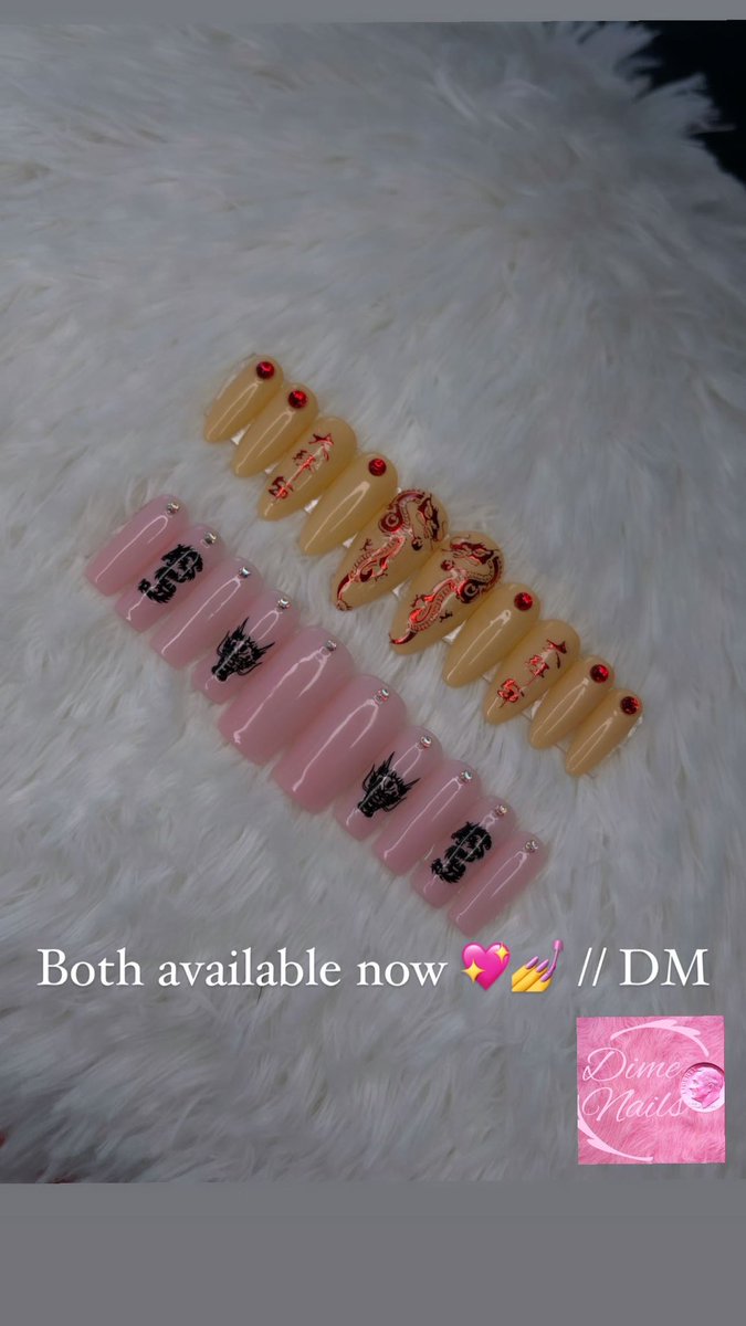 alesowavy's tweet photo. So I started a press on nail business back in December and wanted to show my work. 💅 https://t.co/8KeM2VDQrZ✨ https://t.co/BDUeGEiUm7