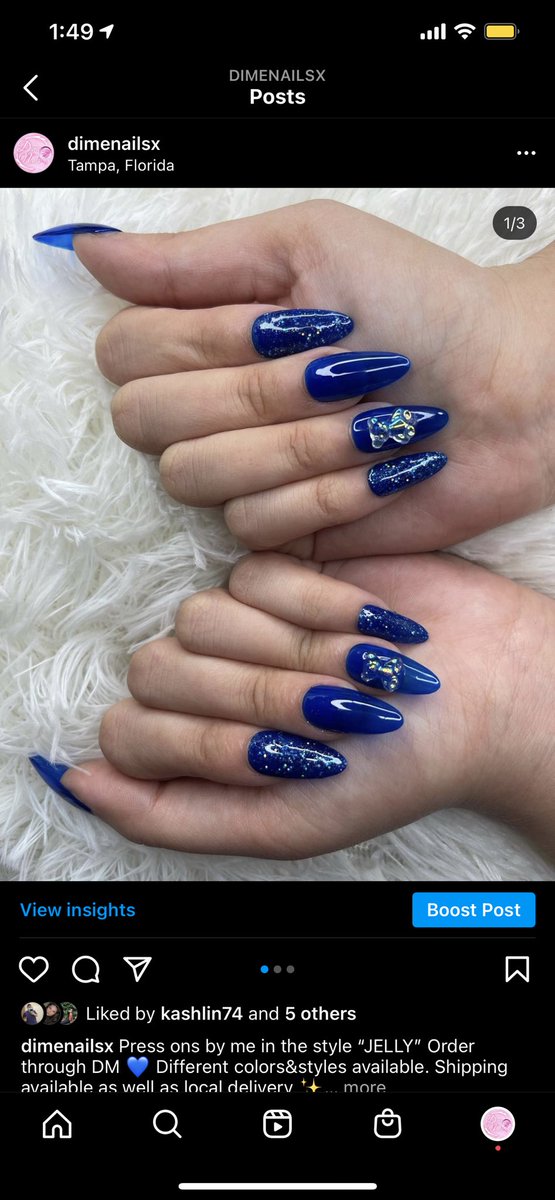 alesowavy's tweet photo. So I started a press on nail business back in December and wanted to show my work. 💅 https://t.co/8KeM2VDQrZ✨ https://t.co/BDUeGEiUm7
