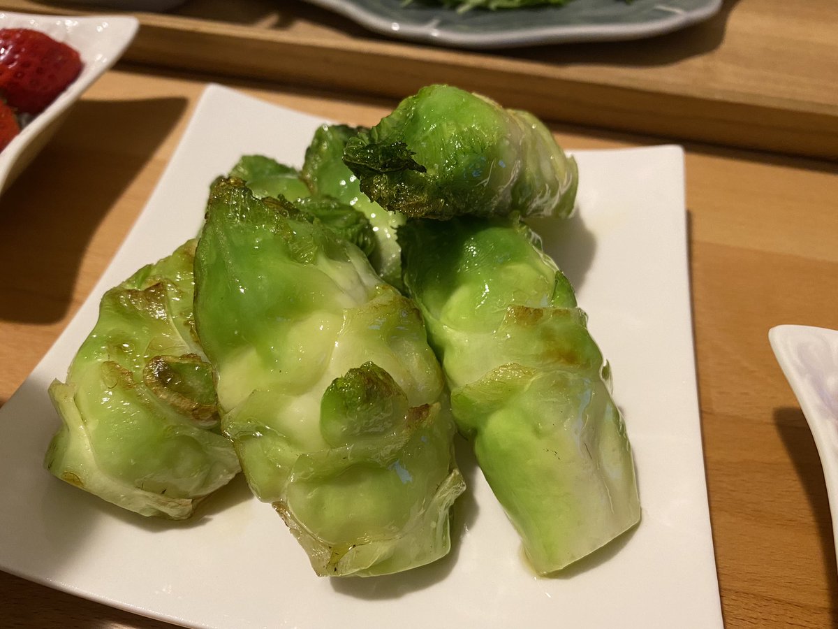 iscream2424's tweet photo. #ノウカノタネ 蕾菜
見たことない珍しい野菜だったので、
ラスイチをゲット💚
オリーブオイルでソテーして、岩塩パラパラっと振りかけていただきました。
めちゃくちゃ美味しかった！
そのへんでは手に入らないので、また巡り会えますように💭

#ポッドキャストウィークエンド https://t.co/5waEMFAOvo