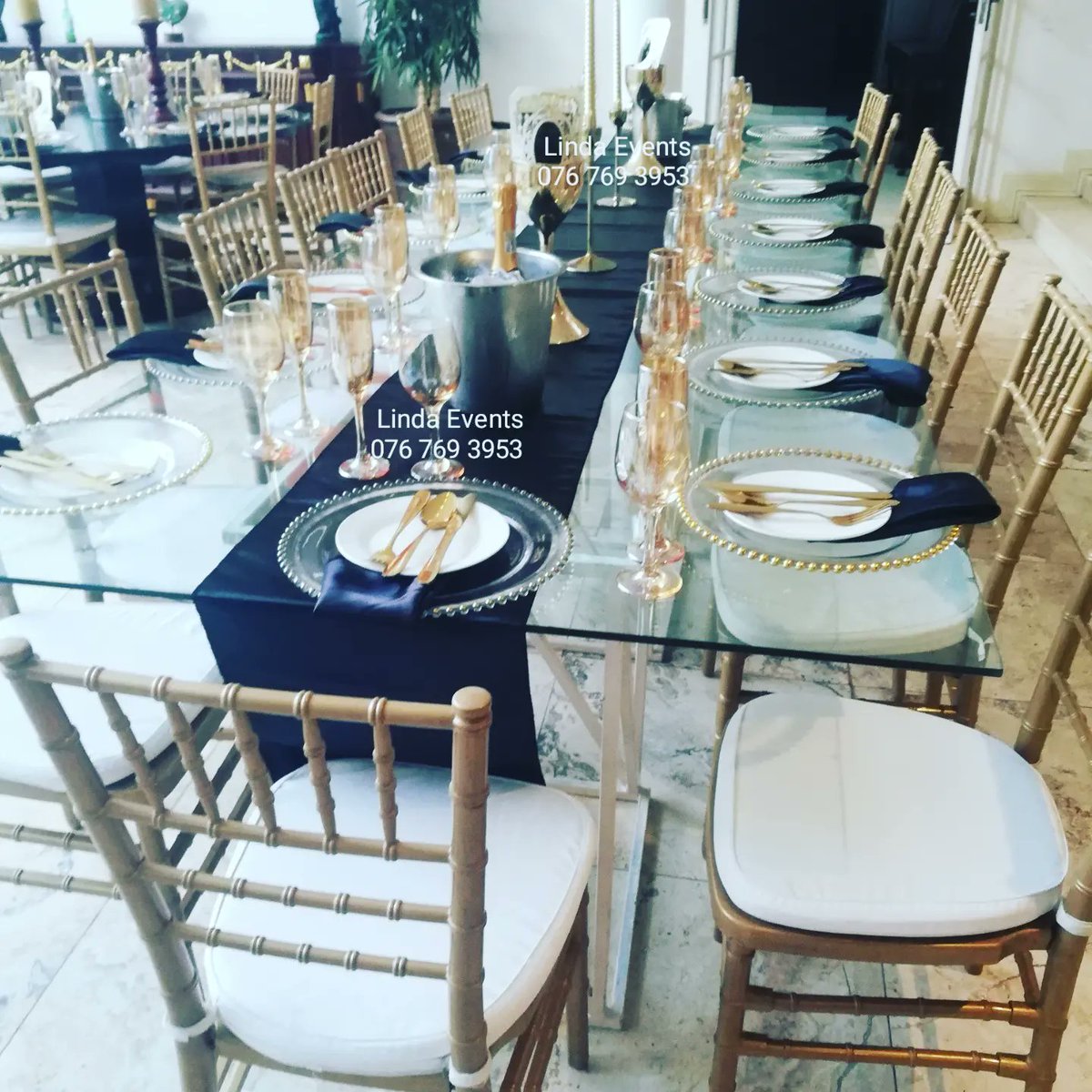 LindasDecor's tweet photo. Glass Table decor
Black &amp; Gold theme
By Linda Events
For bookings please contact us on 0767693953 or email: info@lindaevents.co.za
https://t.co/kTpBCsSHmK https://t.co/tMISS3Hhqh